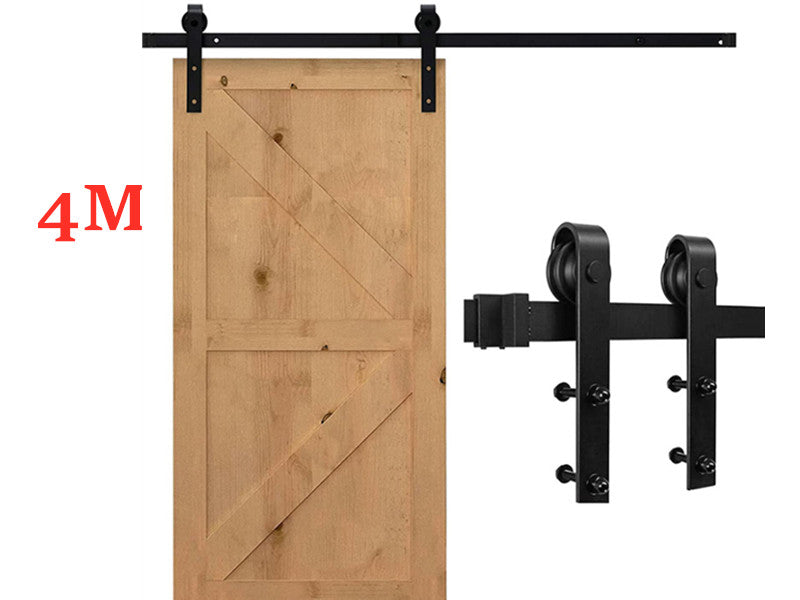 4M Sliding Barn Door Hardware Kit