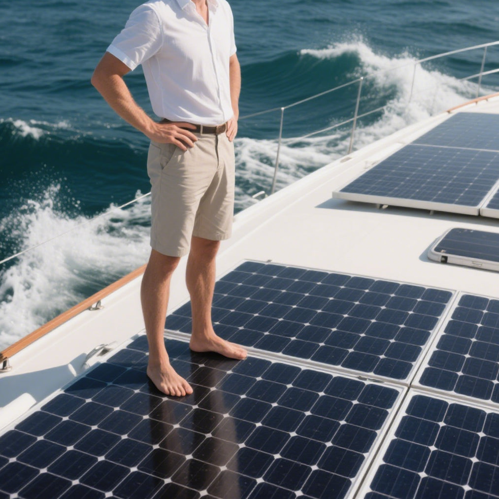 150W Flexible Solar Panel Anti-Cracking Film