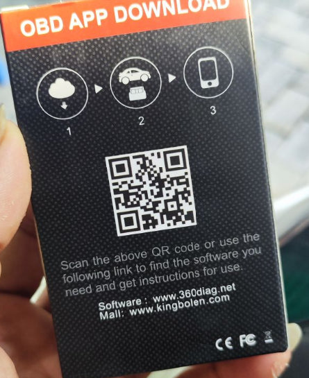 OBD2 ELM327 Code Reader Bluetooth Auto Diagnostic Tool OBDII Scanner Android iOS