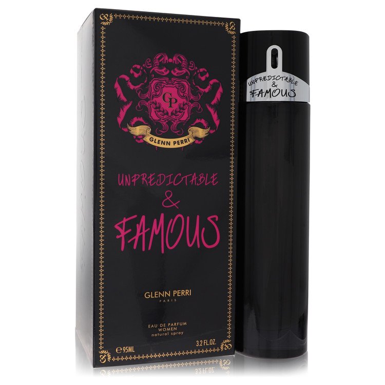 Unpredictable & Famous Eau De Parfum Spray by Glenn Perri 95 ml