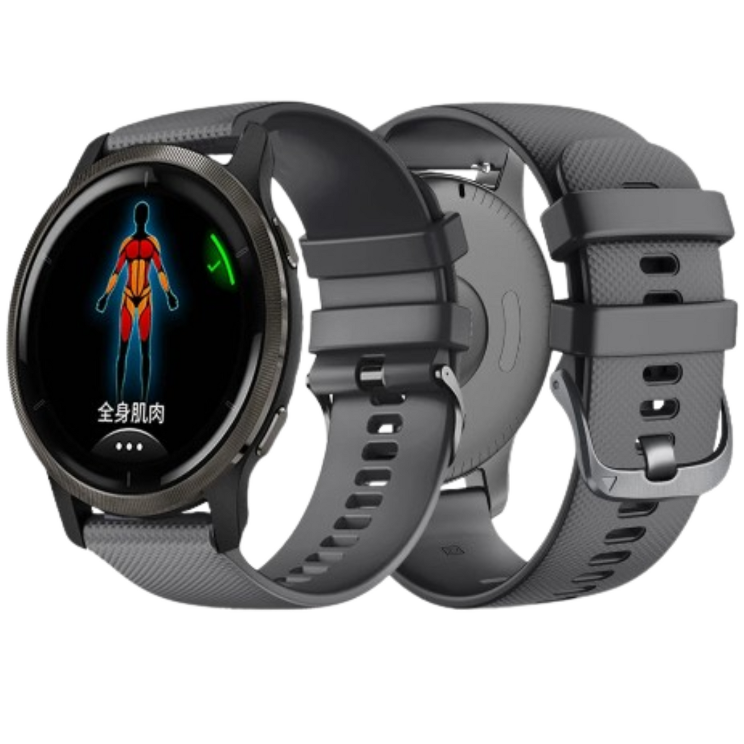 Silicone Strap for the Garmin Forerunner 965 Series (available in 10 colours)