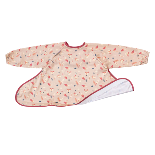 Tidy Tot Coverall Bib (Long Sleeve) - Full Coverage Protection for Weaning Mess