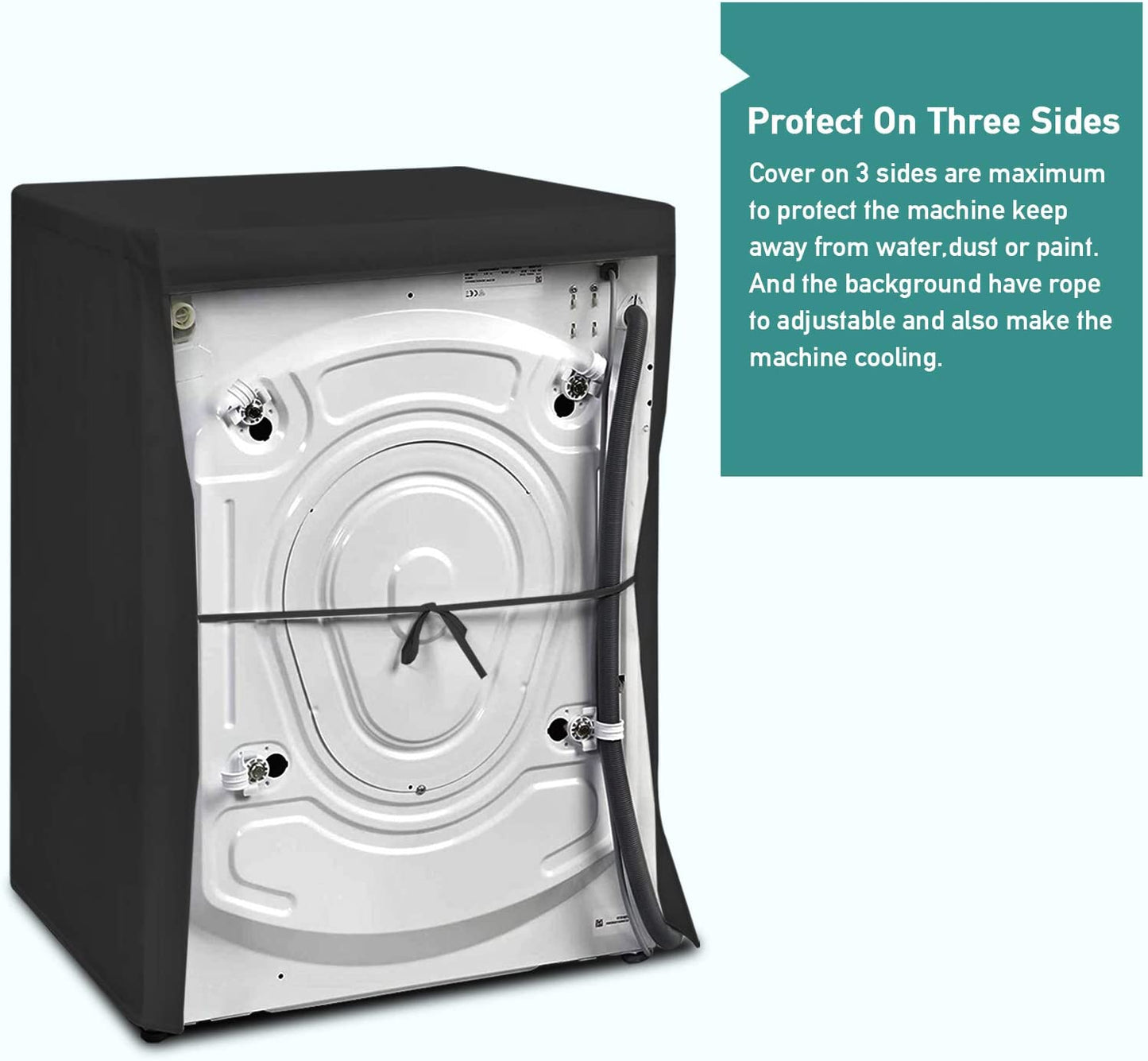 7-7.5KG Front Loading Washing Machine Cover