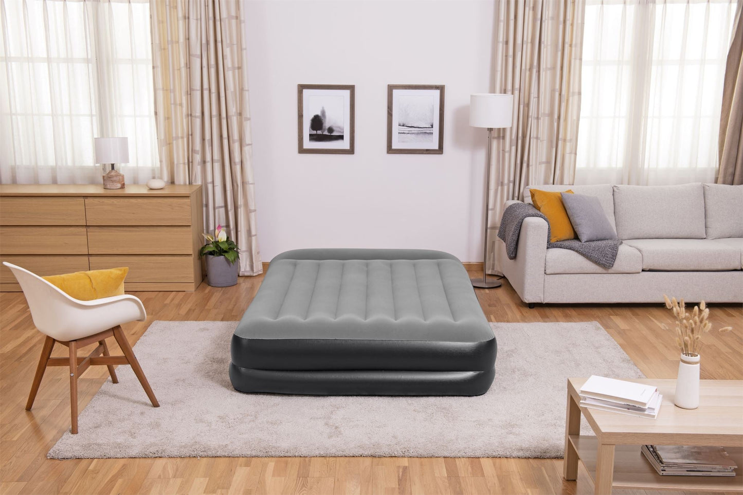 Bestway Air Bed Air Mattress 2.03m x 1.52m x 46cm