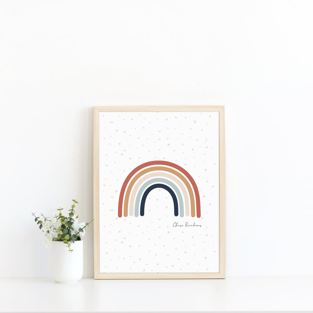 Wall Print | Chase Rainbows