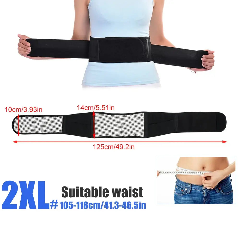 Adjustable Heated Waist Belt Brace (different sizes available)
