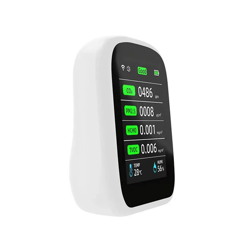 Air Quality Monitor – CO2, HCHO, TVOC (8-in-1)