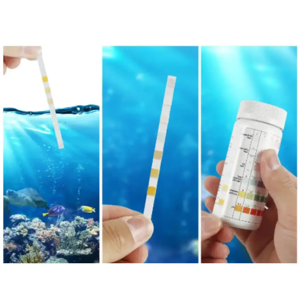 Aquarium Test Strips (5,6 or 7 Parameters) (100 x Strips)