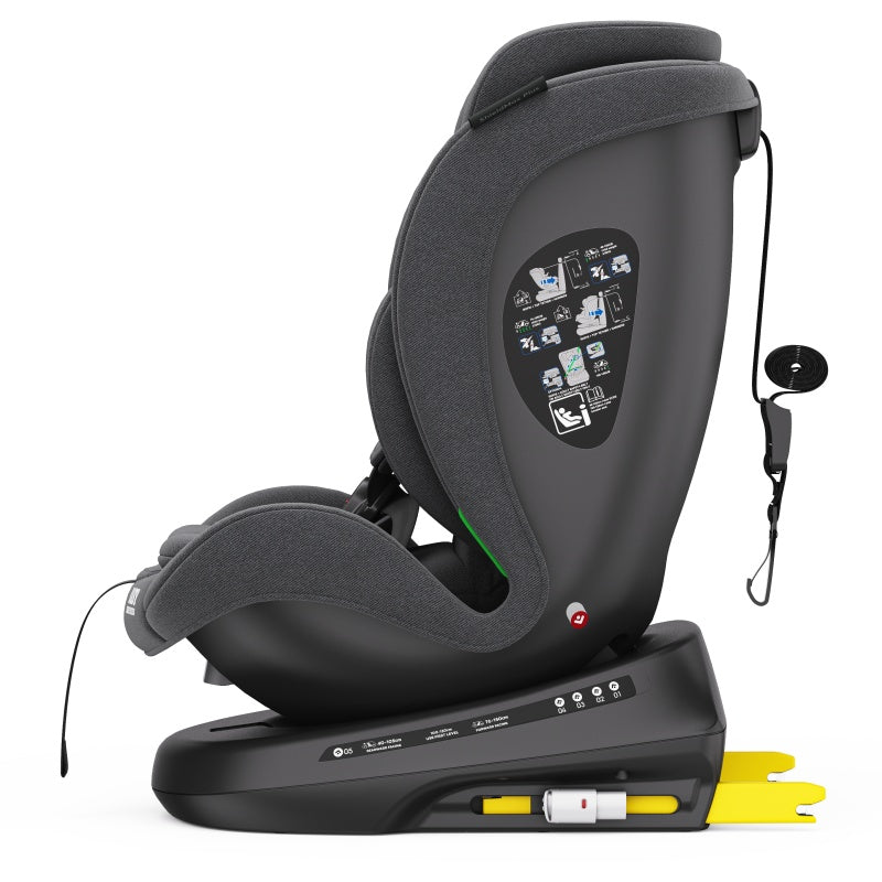 Pre-order Baby Brightness 360 Rotating ShieldMax Plus Car Seat Dark Grey ETA: 2nd October 2025