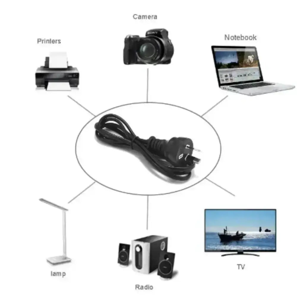 AU Plug IEC C7 Figure-8 Power Cord for Laptop
