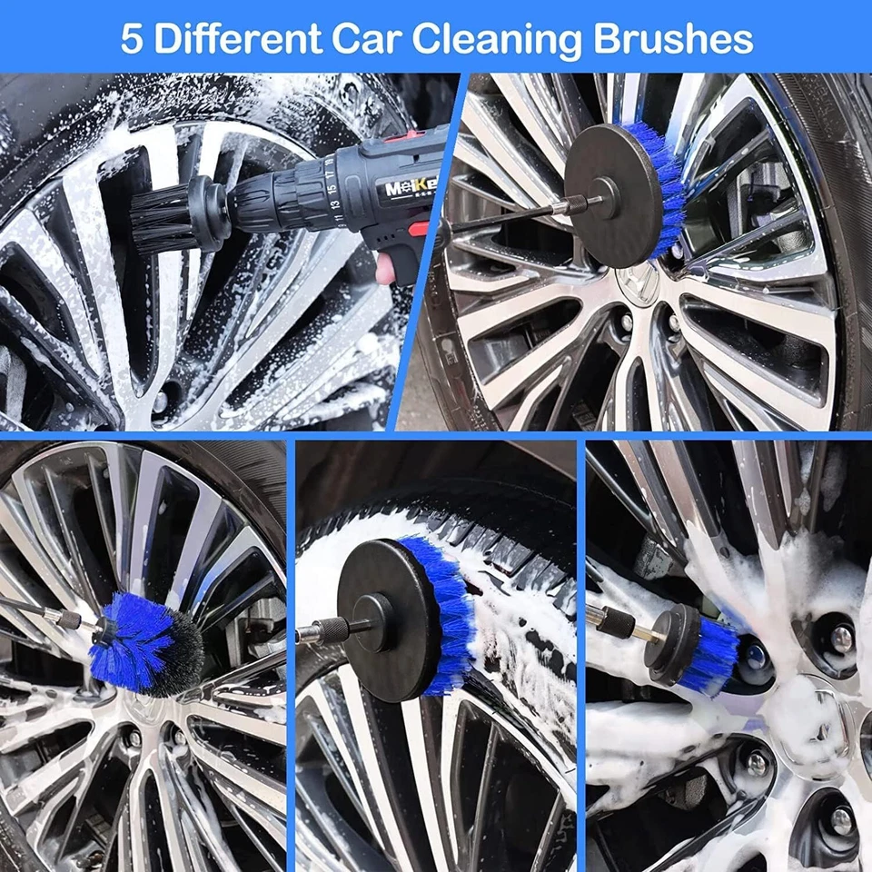 Car Detailing Brush Set