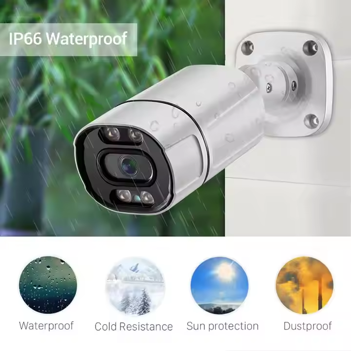 8CH POE Home Night Vision Security Camera System