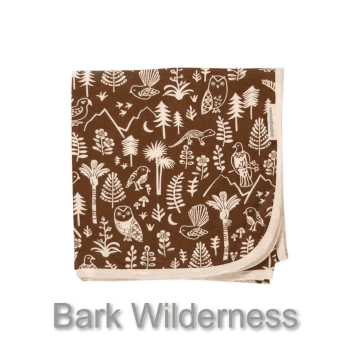 *BUY 1 GET 1 FREE* Woolbabe Merino/Organic Cotton swaddle/blanket NATURE