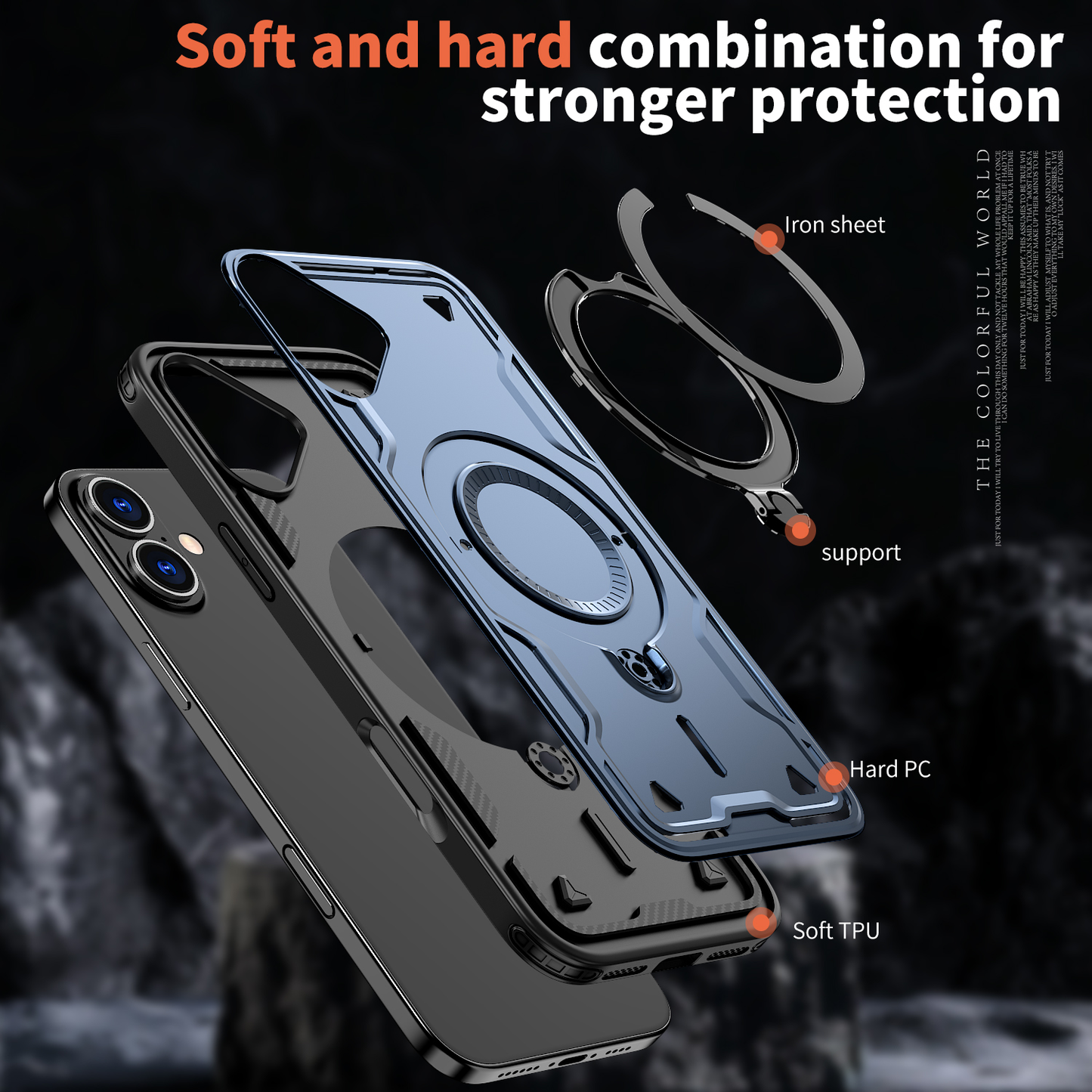 iPhone 16 Case - Blue