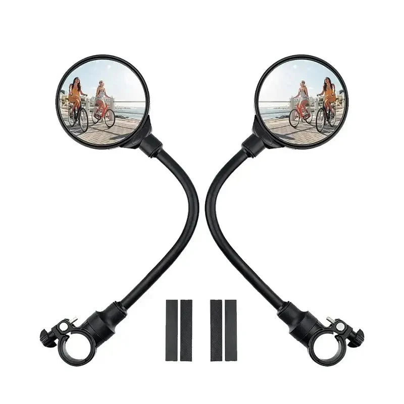 360° Adjustable Bicycle Rearview Mirrors