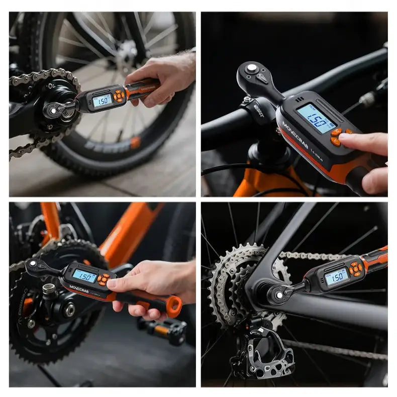Bike Digital Torque Wrench Set (1/4ā³ Drive) (40pcs)