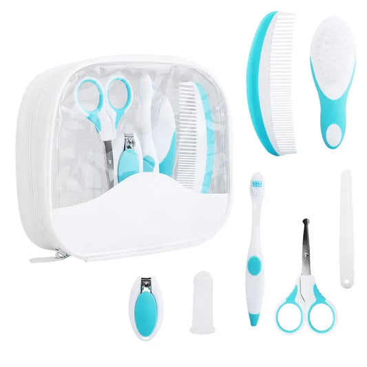 7-Piece Baby Grooming Kit BLUE - Babyonline