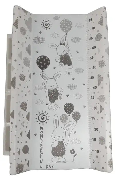 SKEP Change Table with Bath Tub - Metric Flying Rabbit in GREY