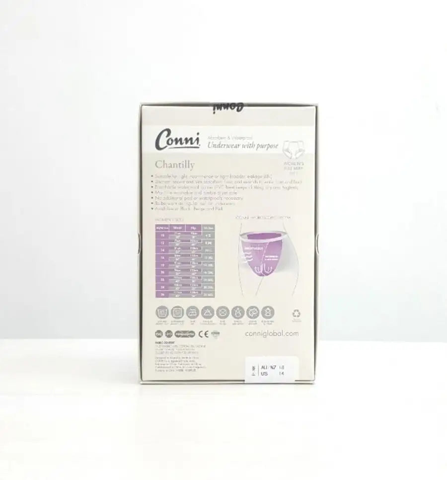 Conni Chantilly Ladies Absorbent Undergarment Beige - (AU/NZ) Size 14 - Babyonline