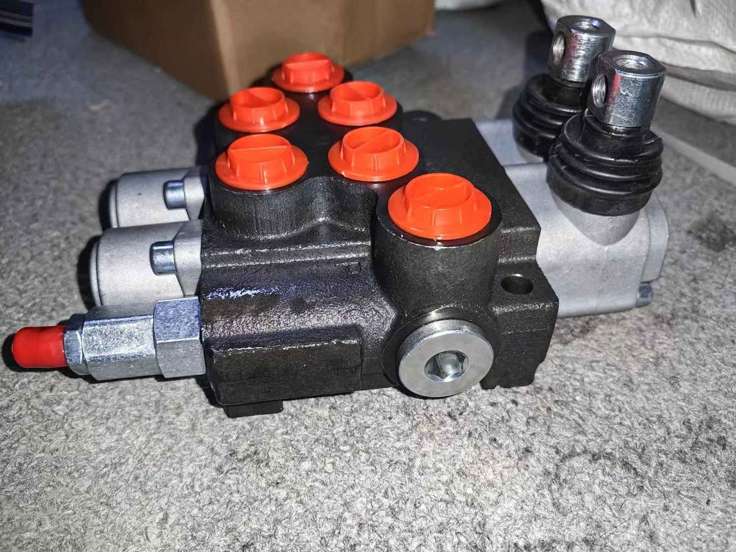 2 Spool Hydraulic Directional Control Valve 11 Gpm, Double Acting Cylinder Spool