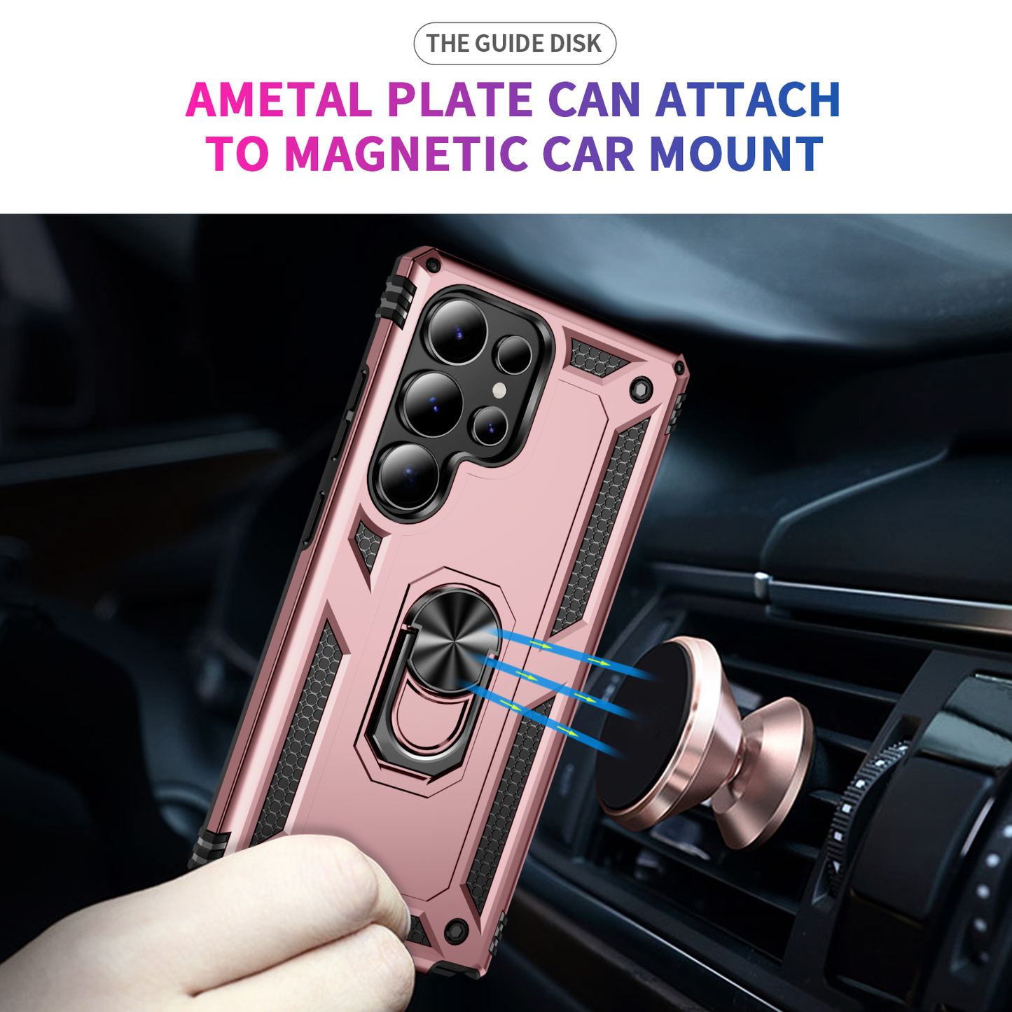 Samsung S25 Ultra Case - Rose Gold