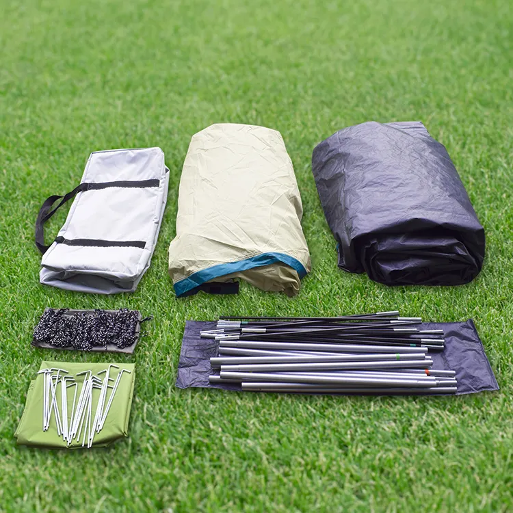 Camping Tent 420x305x210cm - Blue