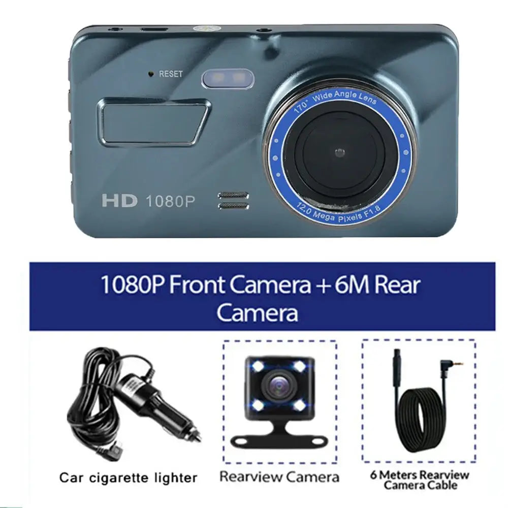 Dash Cam (Full HD - Front & Rear)