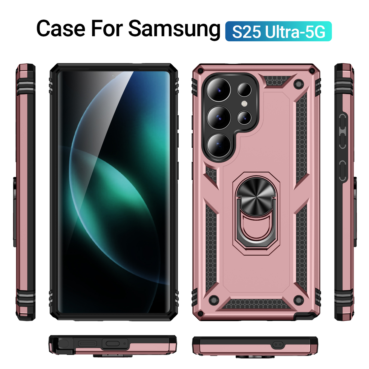 Samsung S25 Ultra Case - Rose Gold - salelink.co.nz