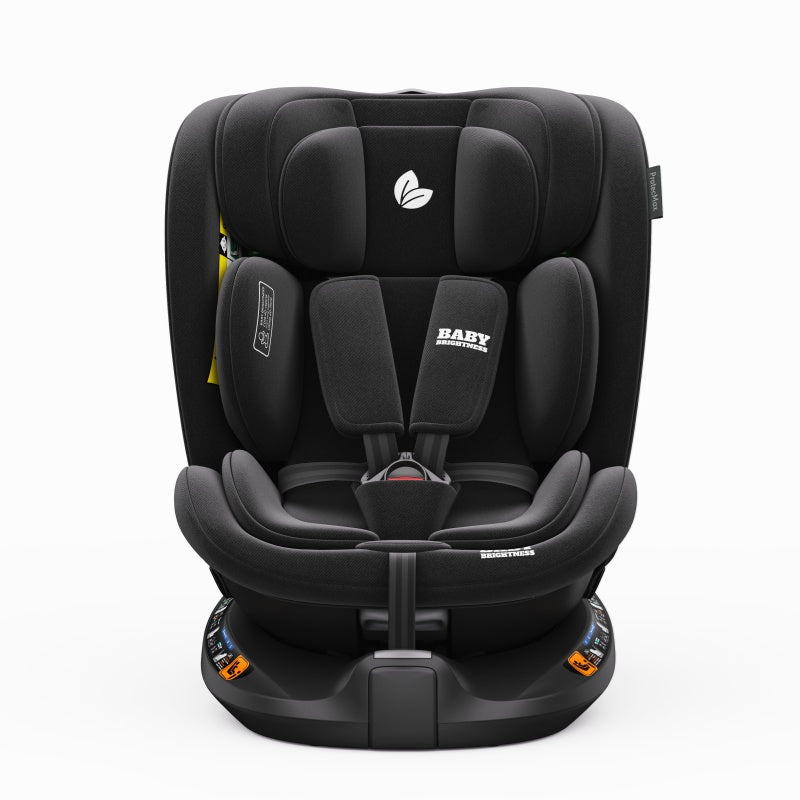 Pre-order Baby Brightness 360 Rotating ProtecMax Car Seat Black ETA: 2nd October 2025