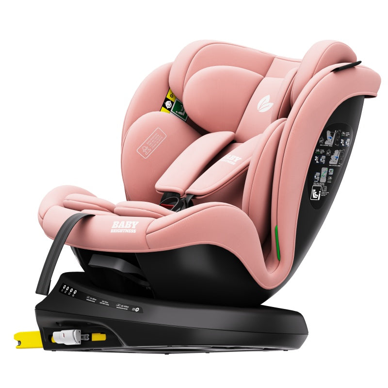 Pre-order Baby Brightness 360 Rotating ShieldMax Plus Car Seat Pink ETA: 2nd October 2025