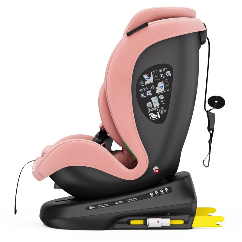 Pre-order Baby Brightness 360 Rotating ShieldMax Plus Car Seat Pink ETA: 2nd October 2025