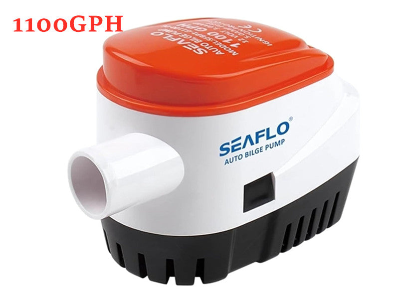 12V 1100GPH Seaflo Automatic Submersible Bilge Pump - salelink.co.nz