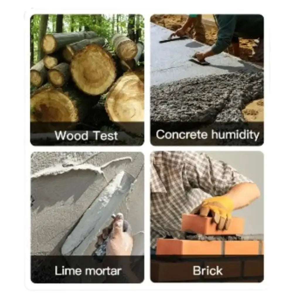 Digital Moisture Meter for Wood, Concrete, Cement & Brick