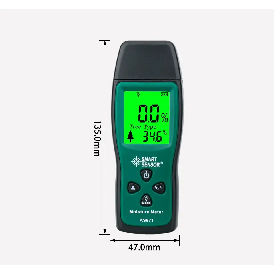 Digital Wood Moisture Meter (AS971)
