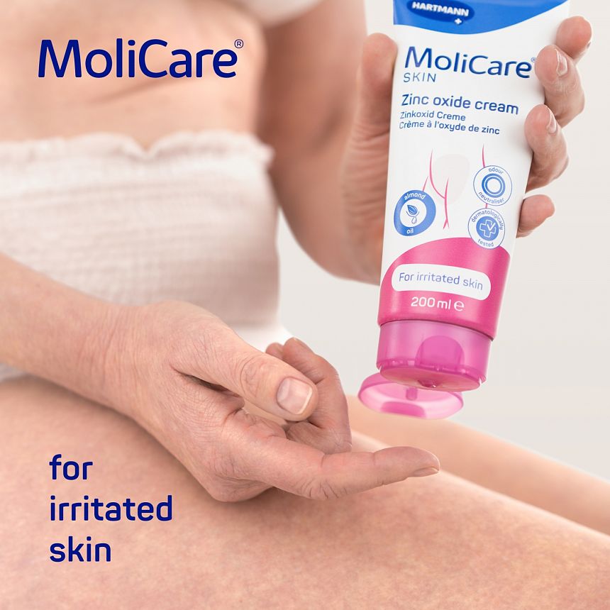 MoliCare Skin Barrier Cream with Zinc Oxide 200ml
