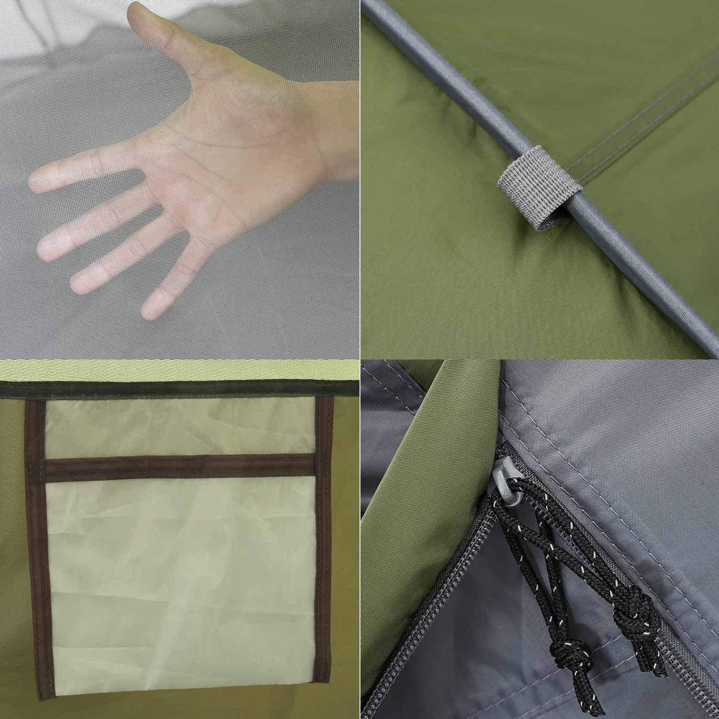 Large Camping Tent for 4-6 Person