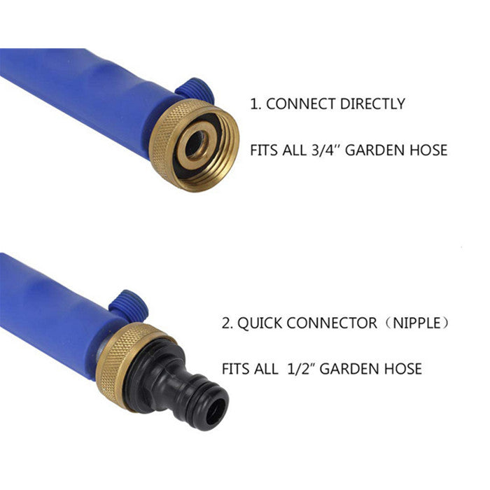 2-in-1 High Pressure Power Washer Water Spray Hydro Jet Gun Nozzle Car Cleaning