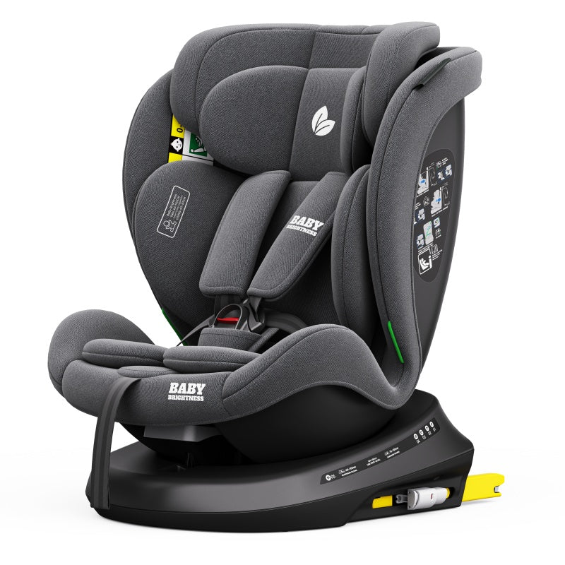 Pre-order Baby Brightness 360 Rotating ShieldMax Plus Car Seat Dark Grey ETA: 2nd October 2025