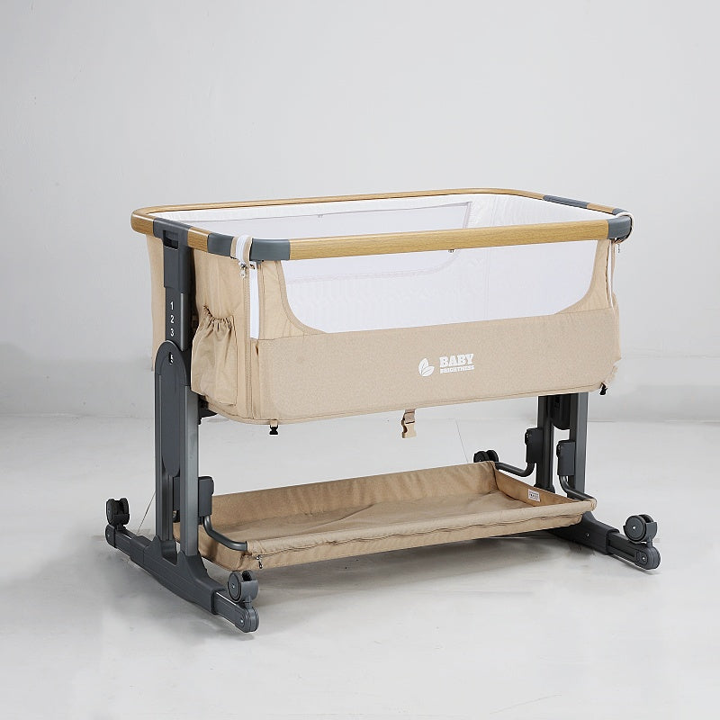 Baby Brightness Co Sleeper Bassinet Beige