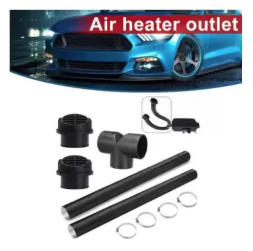 75mm Diesel Heater Vents Duct Pipe Warm Air Outlet Vent Hose Parts
