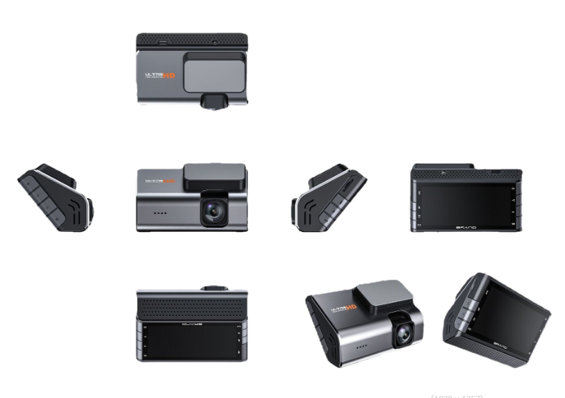 4K Dash Cam Front with WiFi