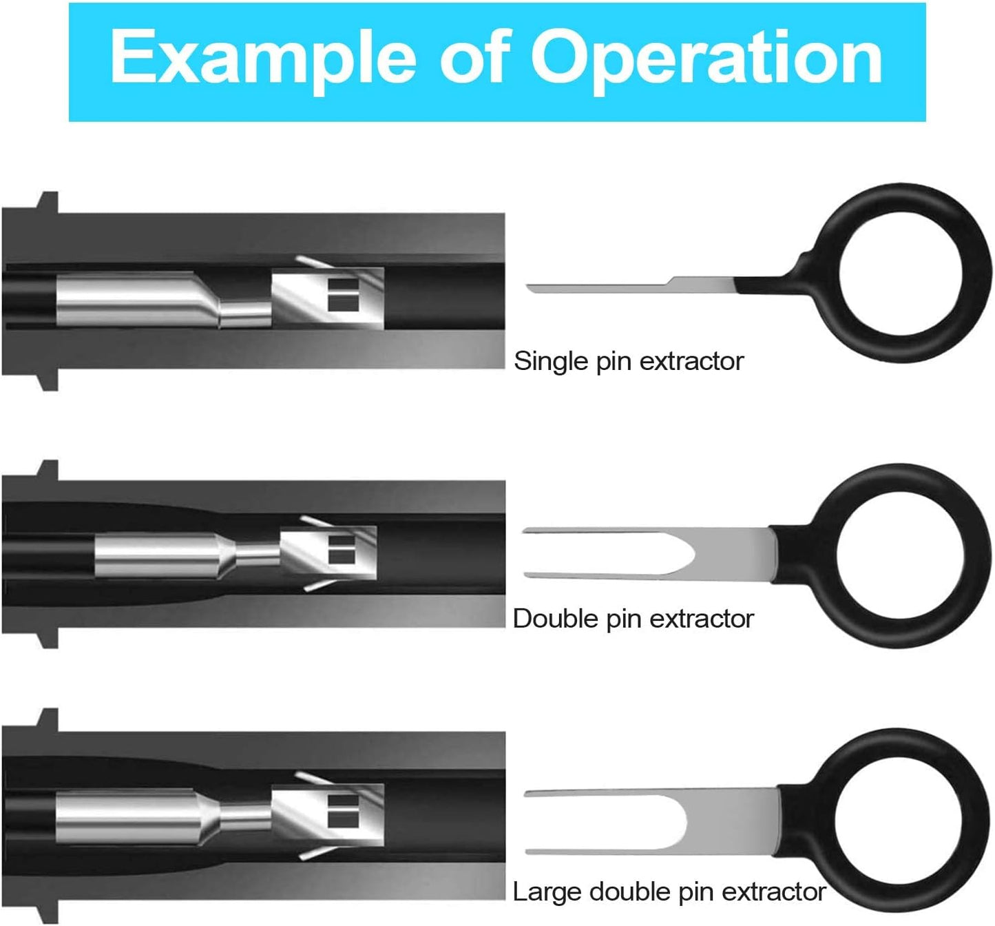 91PCS Terminal Removal Tool Kit for Car