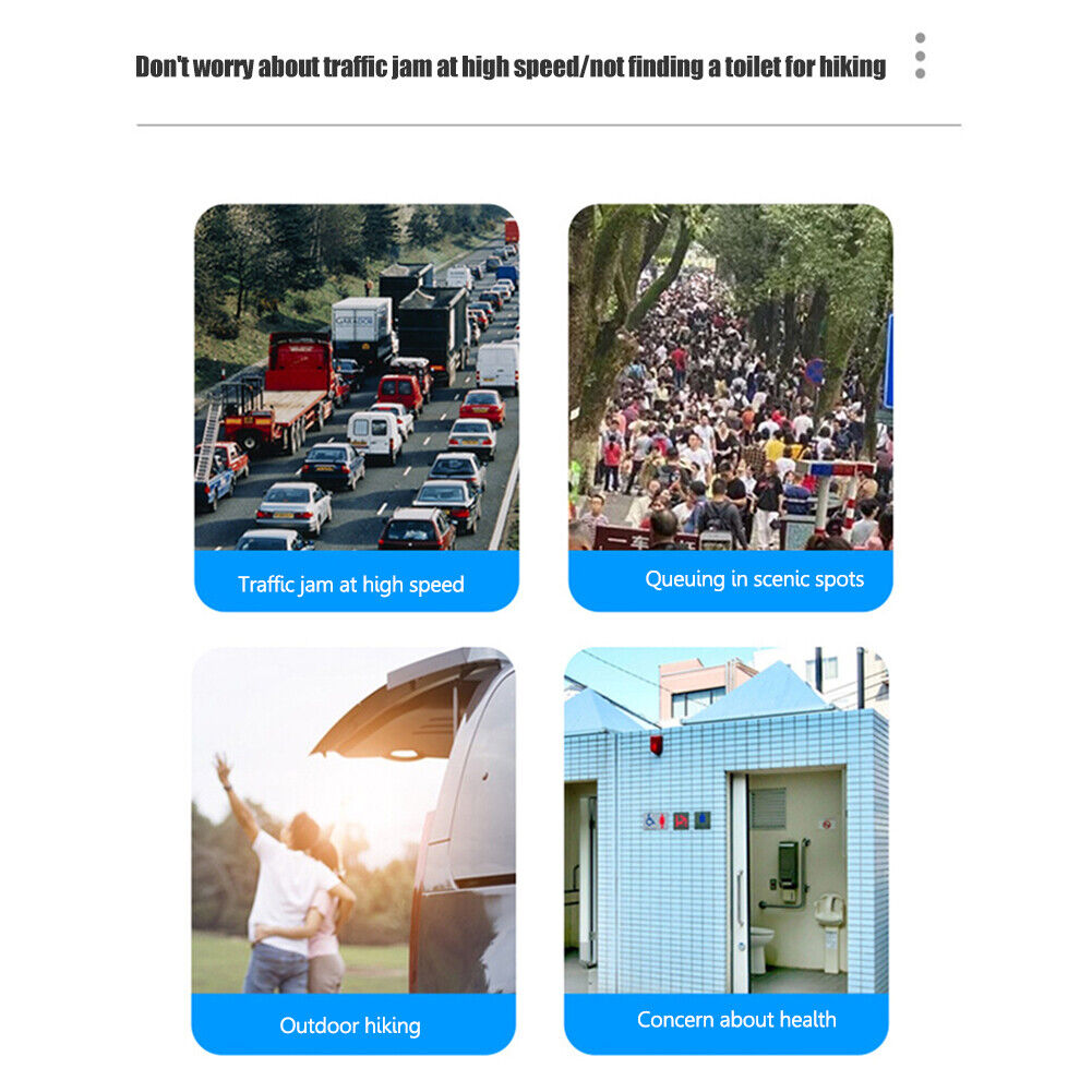 Portable Car Toilet 20L Camping Toilet Travel