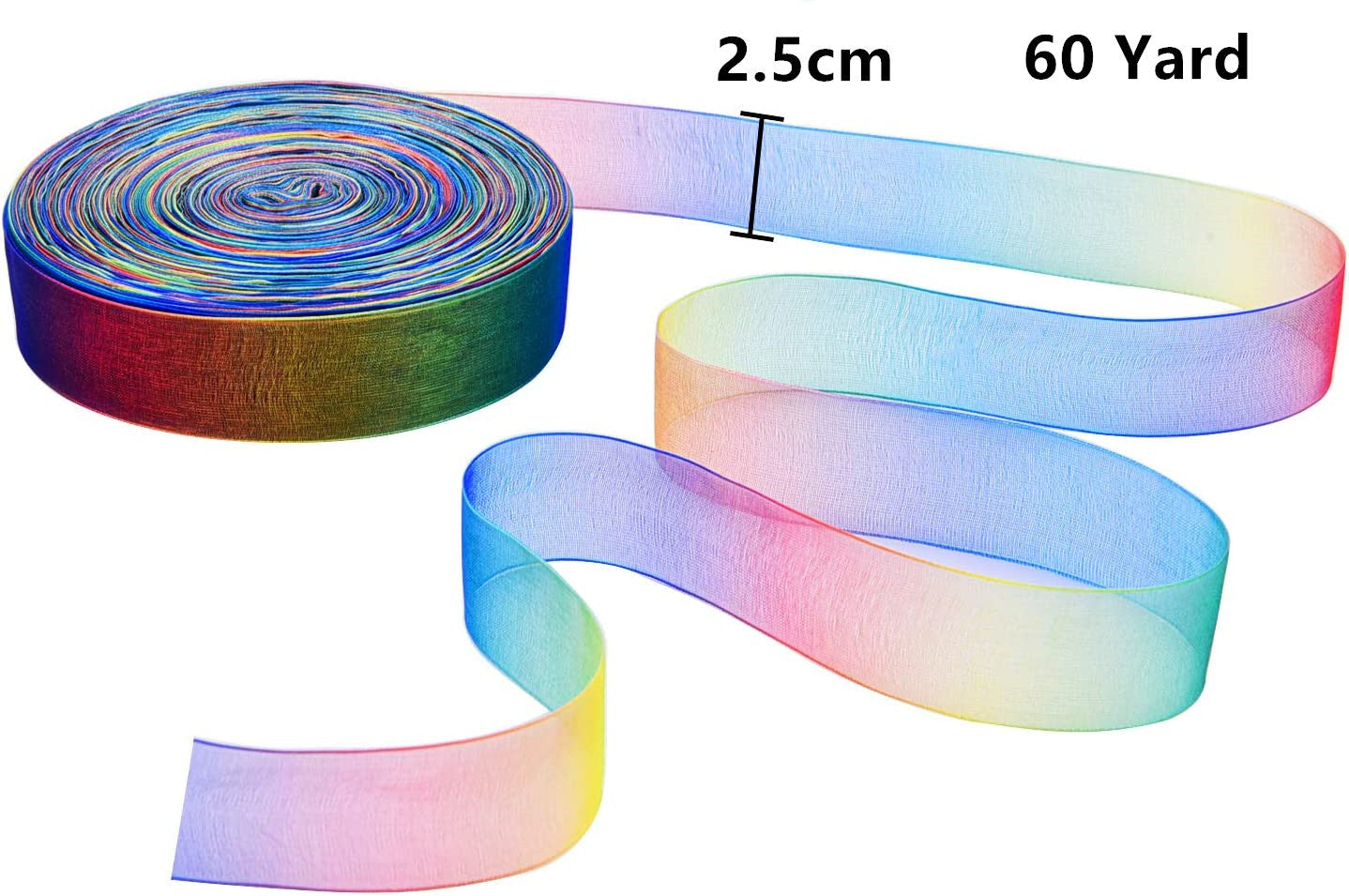 54M Christmas Tree Decoration Ribbon Gift Package Wrapping
