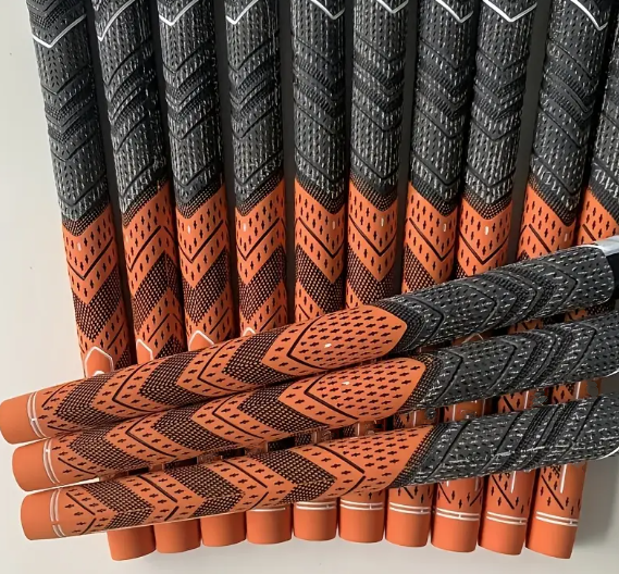 10pcs MultiCompound Golf Club Grips Orange