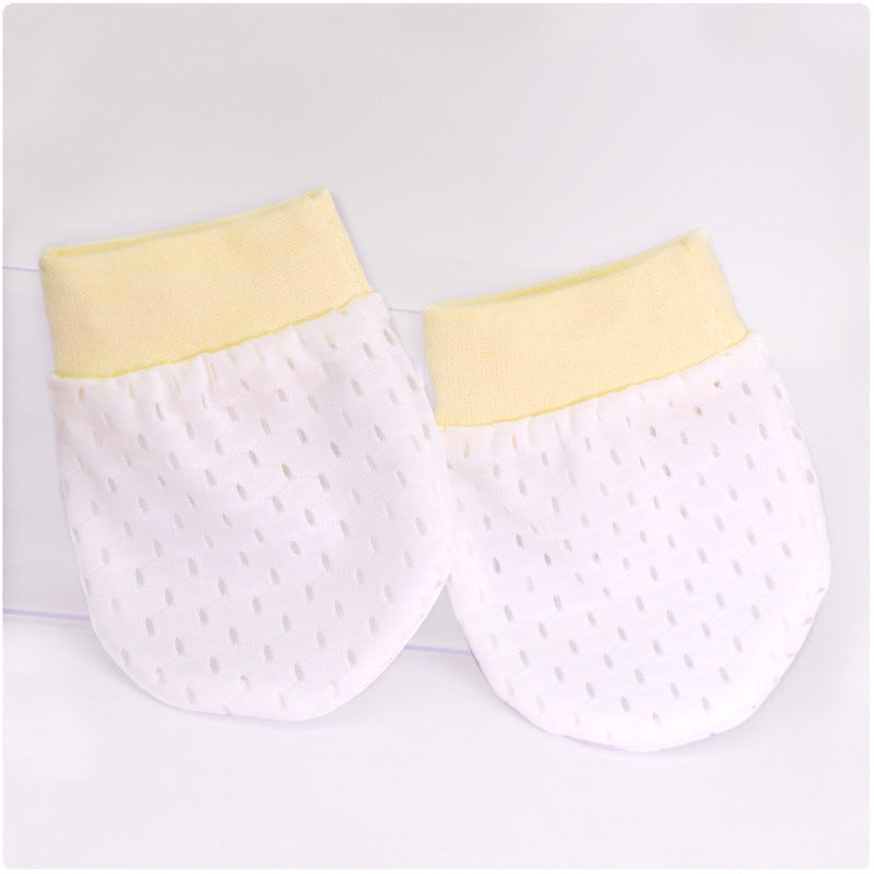 Adjustable Anti-Scratch Mittens for Infants and Newborns