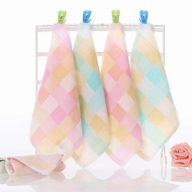 Cotton Baby Towels - Double Layered Absorbent Cloth