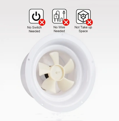 Solar-Powered RV Ceiling Vent Fan
