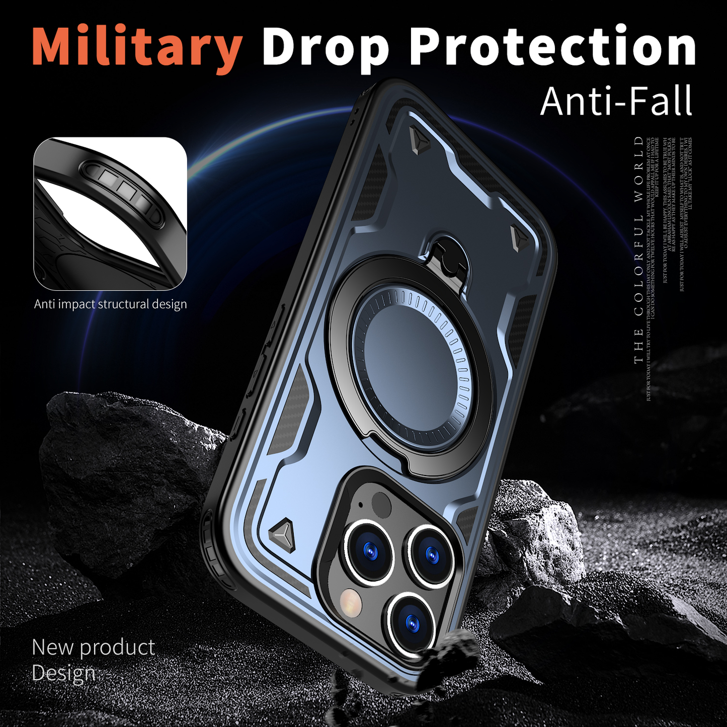 iPhone 16 Pro Case - Blue