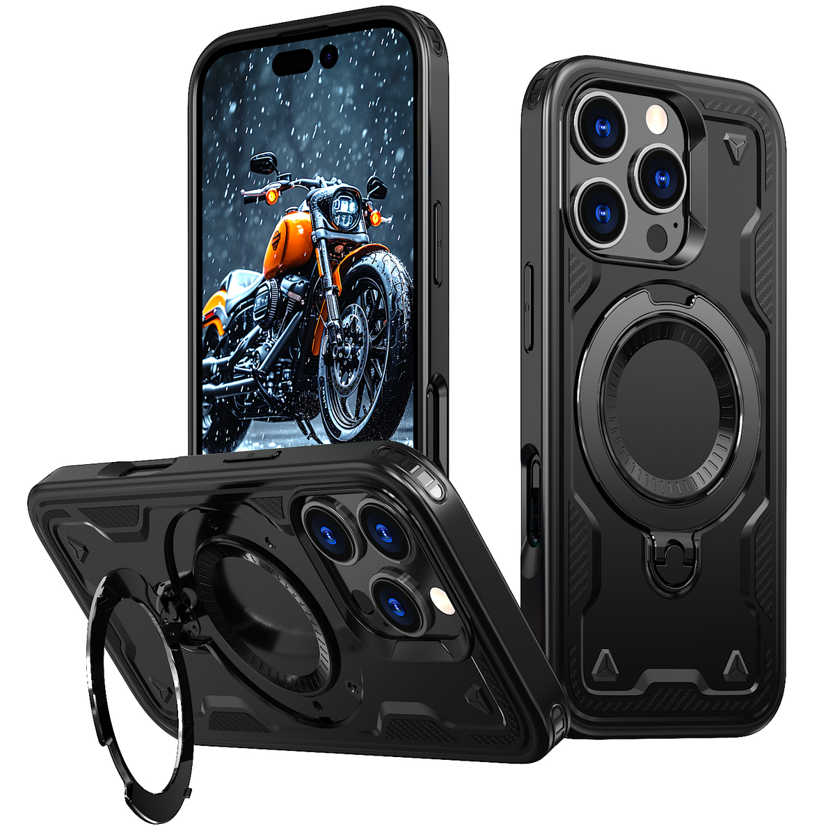 iPhone 15 Pro Max Case - Black - salelink.co.nz